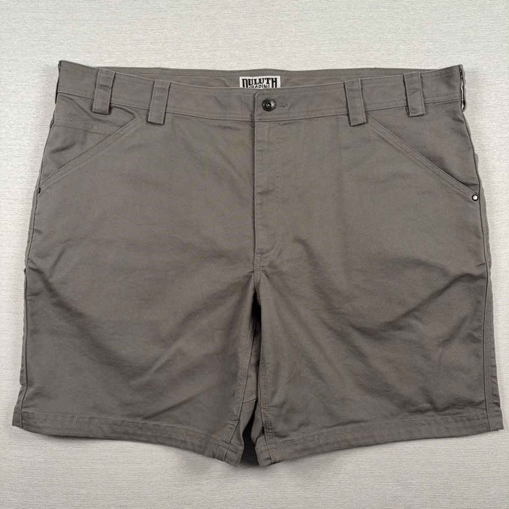 Duluth Flex Fire Hose HD 9" Standard Fit Shorts Mens Size 46 Gray